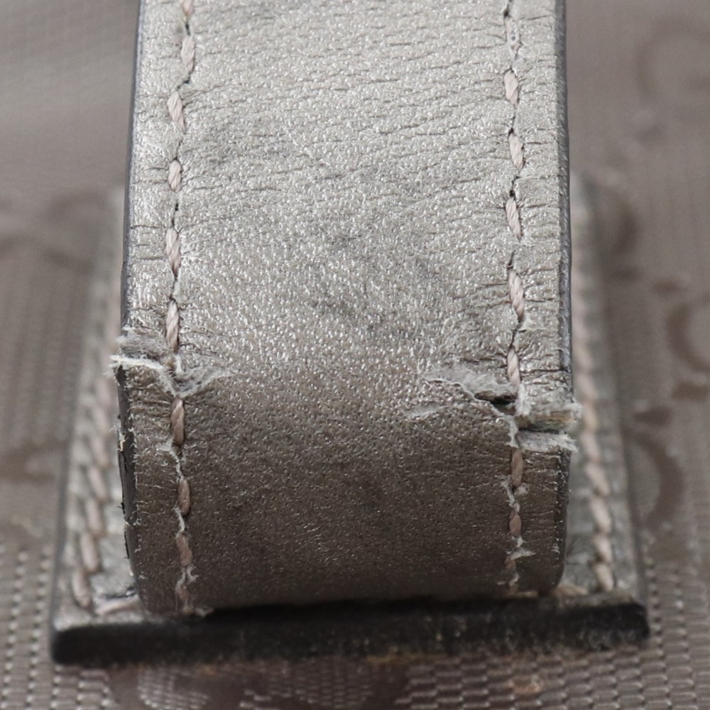 Gucci Tote Bag Gg Implement Canvas Silver Zipper … - image 7